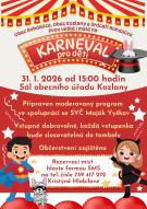karneval s maskami a tancem